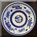 P30. Blue and white Imari chrager. 